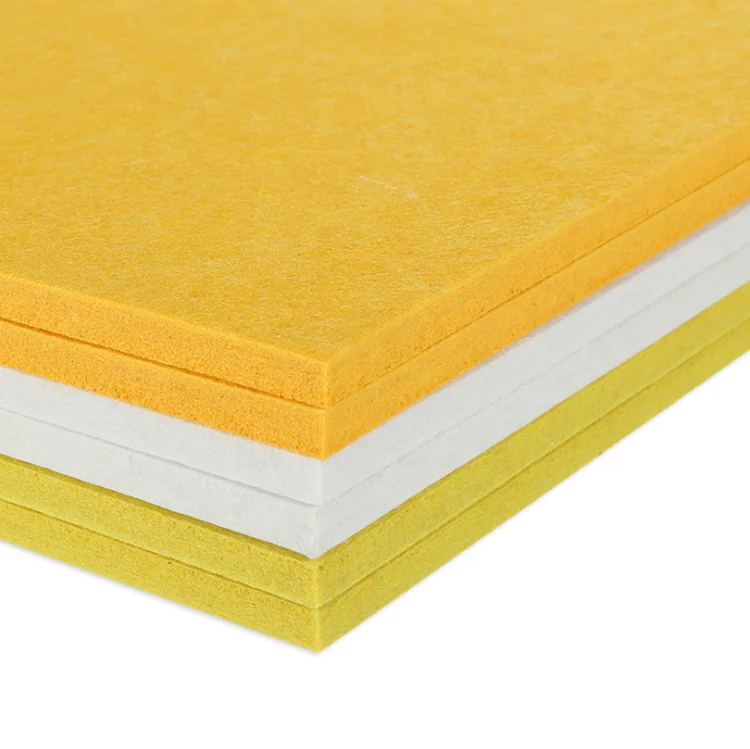 High Density Sound Proof Wall Panel Acoustic Polyester PET Acoustic Panel Felt Sound Absorbing Ceiling Acoustic Panels