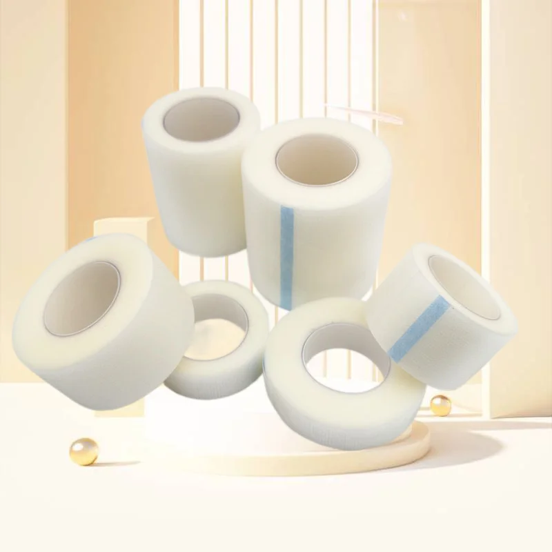 Perforated medical tape transparent surgical tape