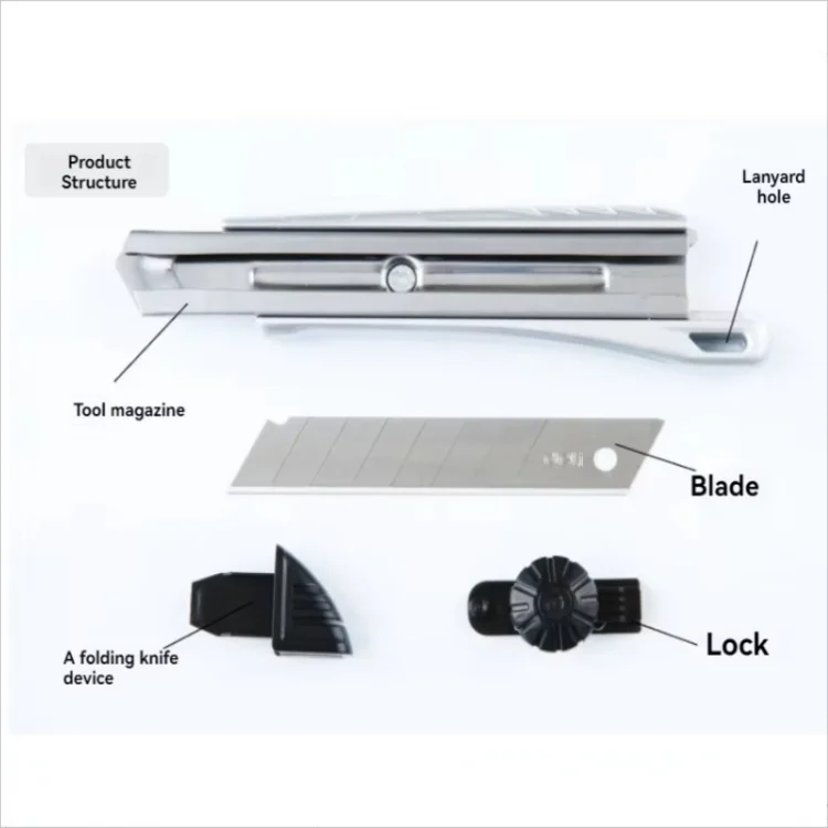 2024 New Design Custom Logo Support DIY Grade Hand Tools-High Carbon Steel Cutter Knife at Best Price with Low MOQ
