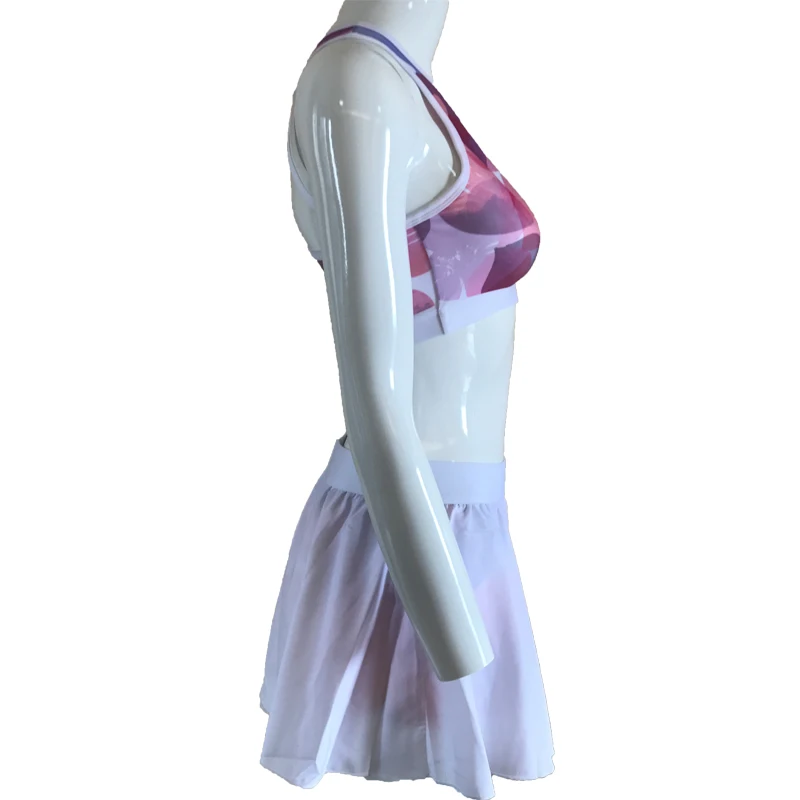 Cheerleader cheerleading cheer practice skirts training sports suits top