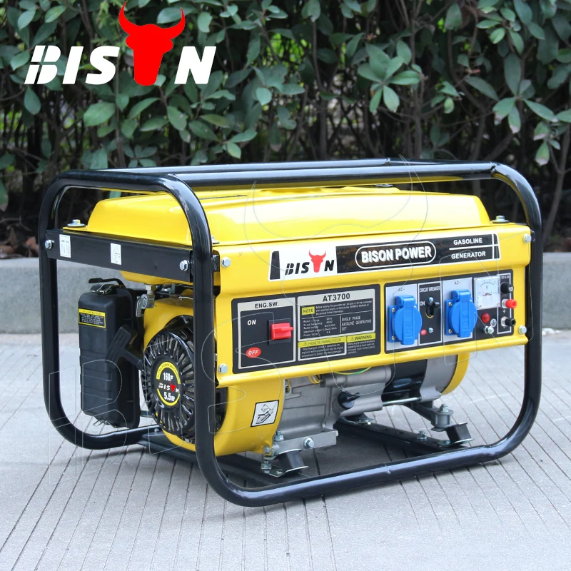Bison China Price 6.5Hp 2000W 2200W 2Kw 2Kva 2000 Watt Small Gsoline Generators For 220v Home