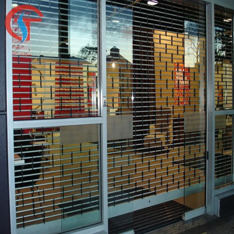 High Security Steel Roller Door/stainless Steel Security Doors/stainless Metal Ventilation Grille Door Steel Roll