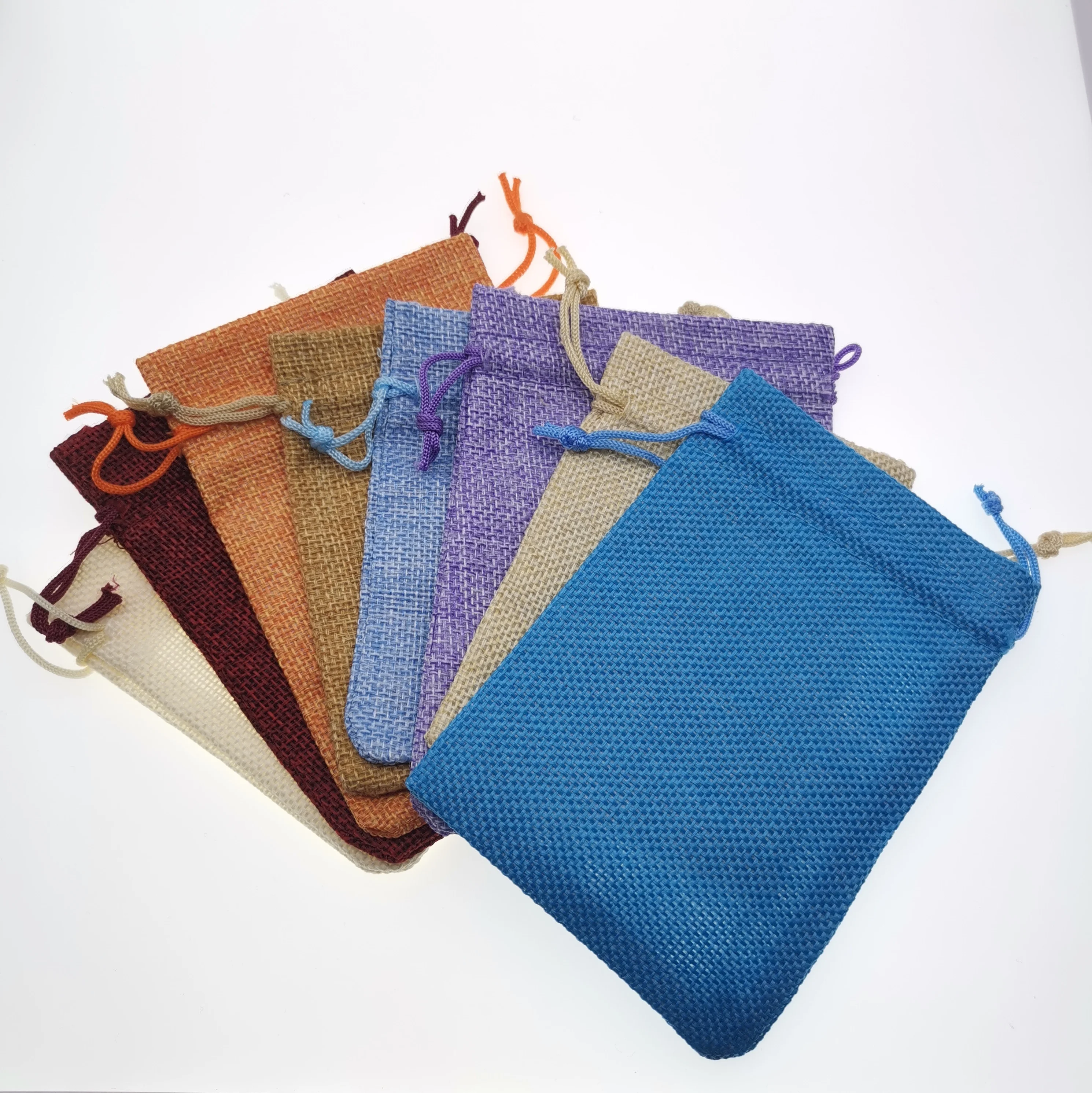 Personalised Eid Mubarak Eidi Money Wallet Drawstring Gift Bag Present Jute drawstring pouch Ramadan Boy Girl Bag