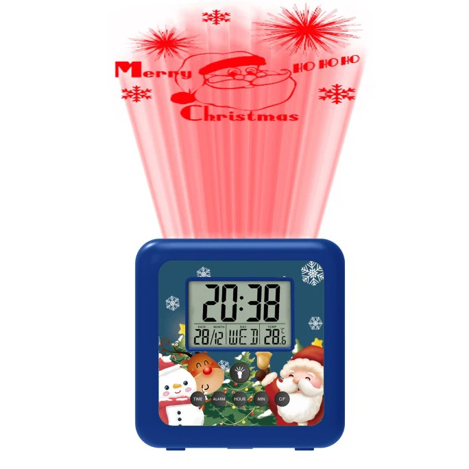 Patent Factory Baby  Kids Children   Atmosphere Night Lights  Projection Projector Lamp Led Christmas  Alarm clock Timer Delay