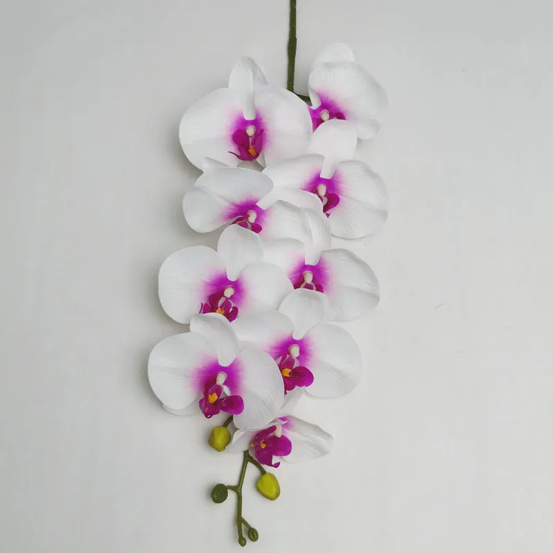 high quality artificial real touch silicone orchid