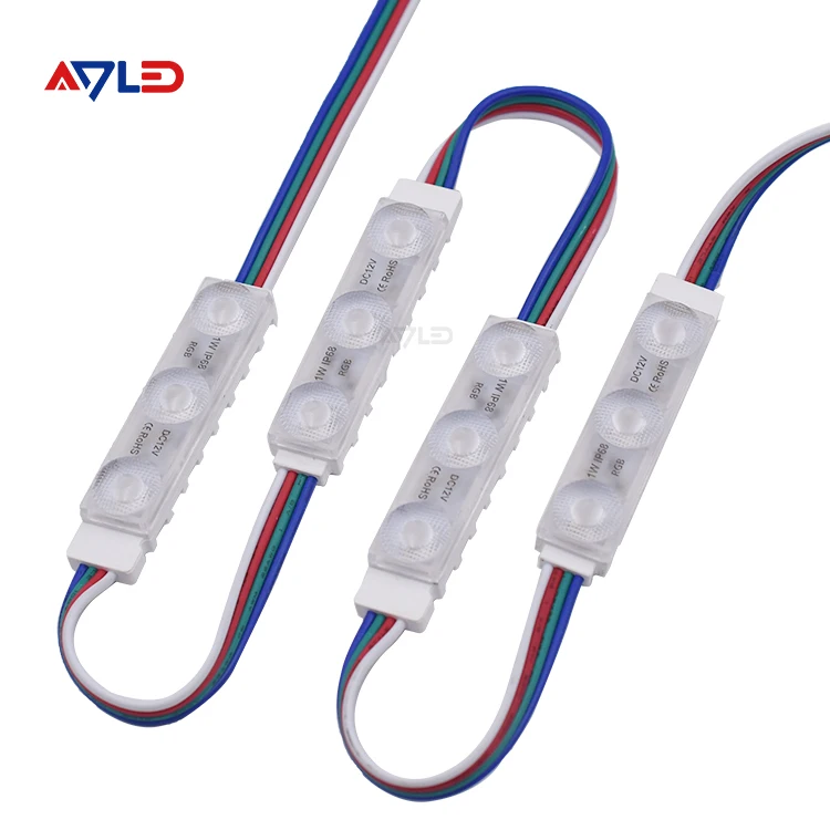 50 шт. Smd 5050 2835 3 светодиодов 12 В Rgb Rgbw Ip65 Ip67 Ip68 Светодиодный модуль для наружного освещения