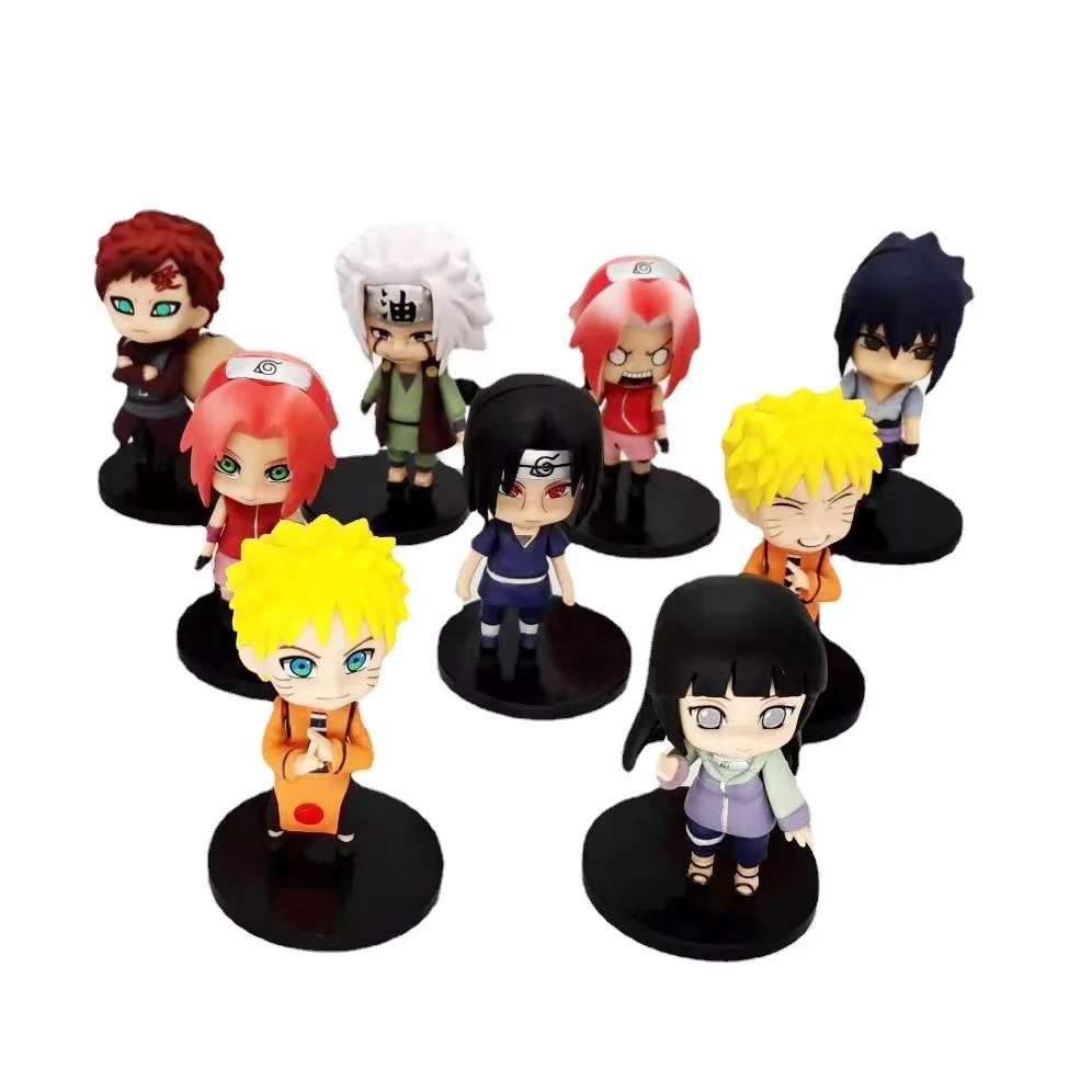 Customized New Arrivals 9-11cm Anime Character Ornament Doll For Kids
