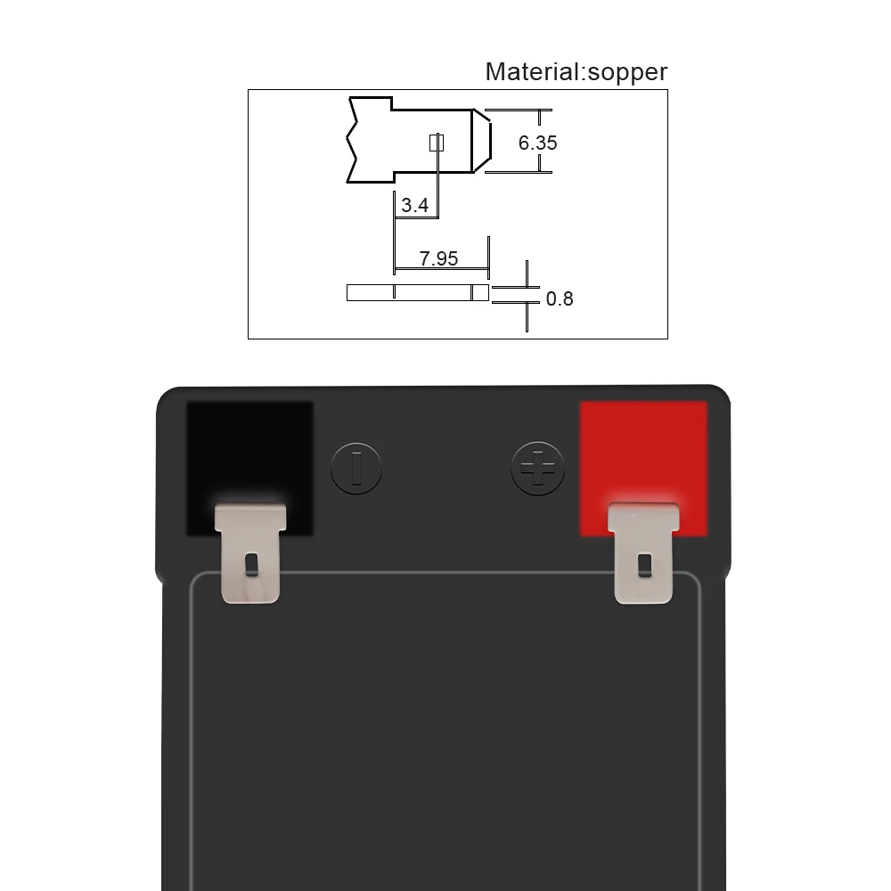 lead acid battery ups 12V7ah rechargeable lead acid ups batteries 12 volt 7 amp