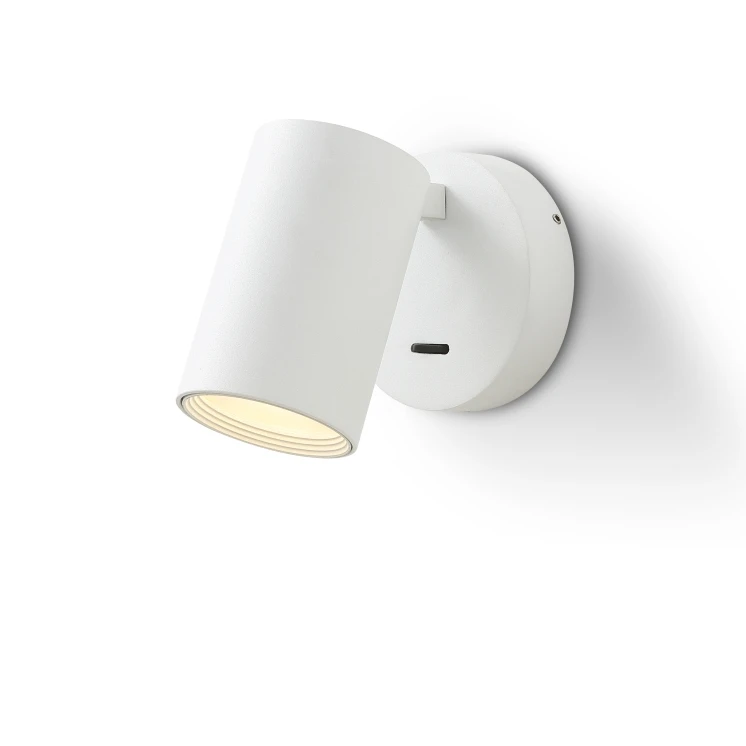 
Modern style surface mounted GU10 socket reading wall light for bedroom 