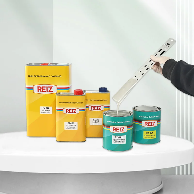 REIZ 1K 2K Automotive Paint Suppliers Wholesale Free Sample Primer High Quality Car Refinish Repair Paint