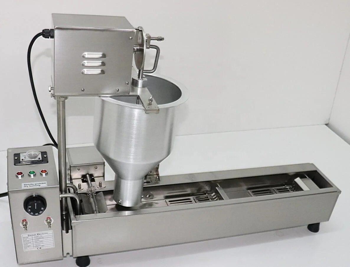 Автоматическая мини-машина для пончиков, автоматическая фритюрница, машина для Жарки пончиков