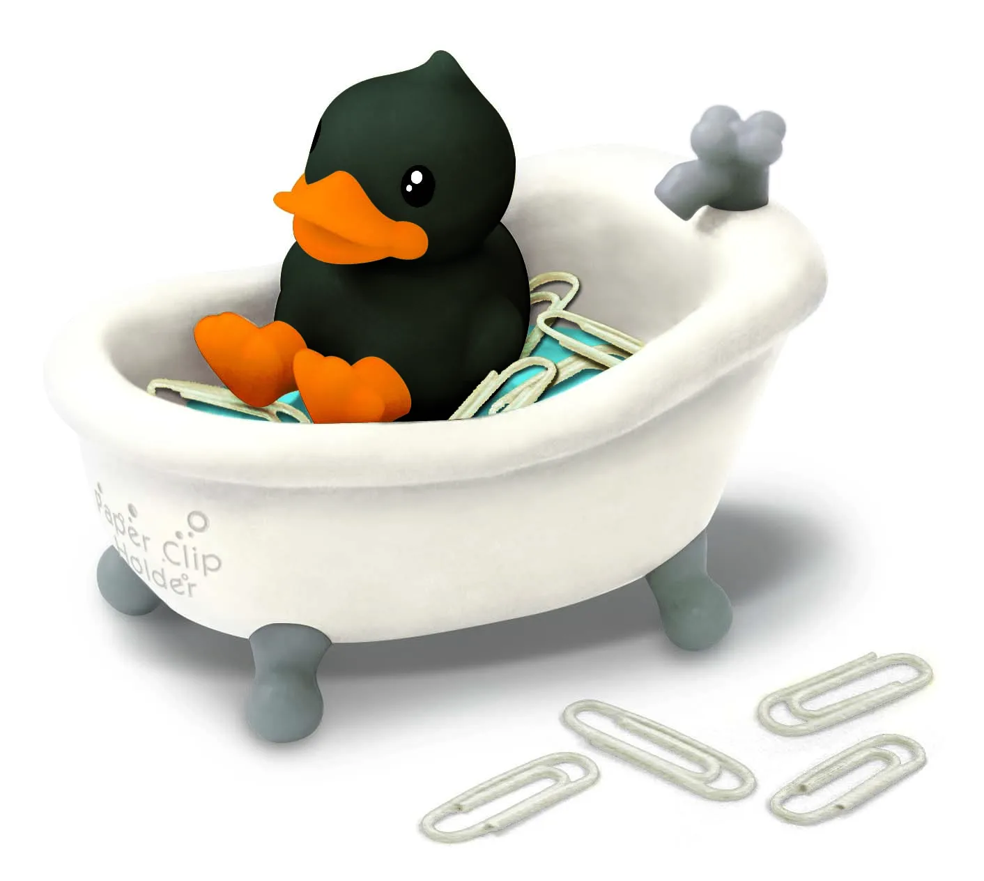 B.DUCK Special Design Plastic paper Clips Holder For Gifts