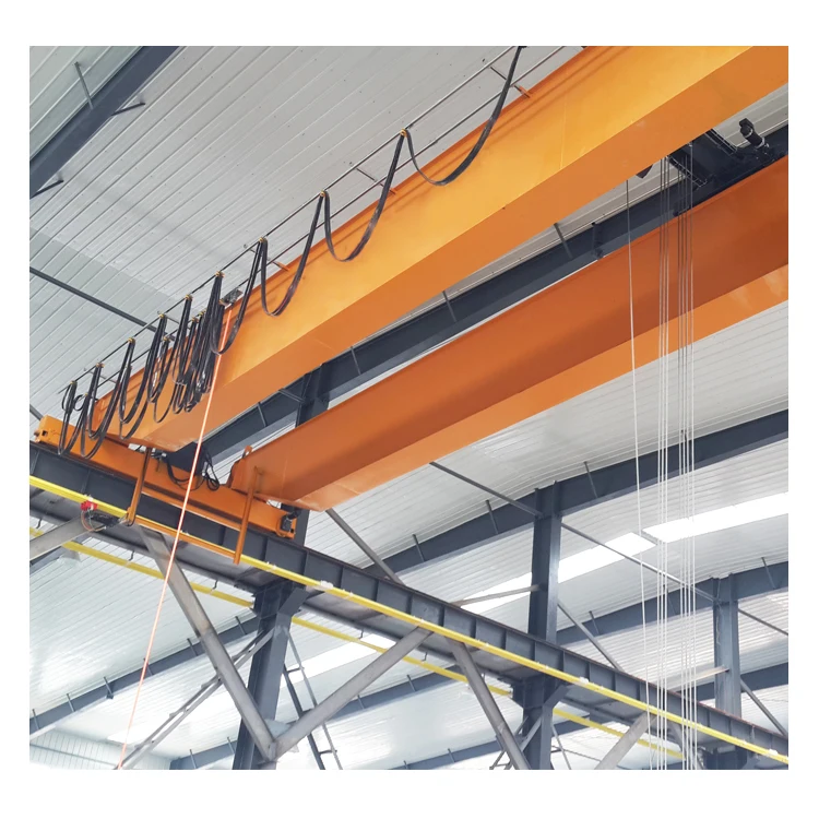 Europe style 20 ton 25 ton 16 T double girder beam overhead bridge EOT crane in workshop for material handling price