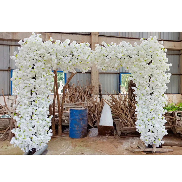 Wholesale 300 Cm High Wedding Event Backdrop Decor 3D Fake Flowers Panel Artificial Flower Tree For Wall
