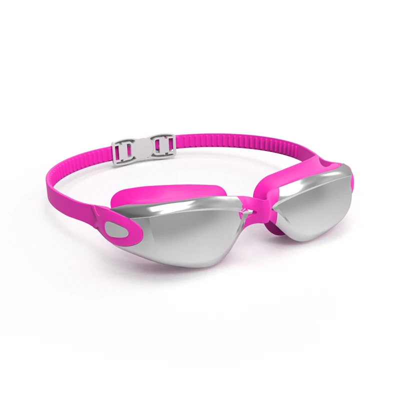 ZLF Most popular swimming glasses for adult 2600 adjustable nose bridge wide angle lens soft racing swimming goggle