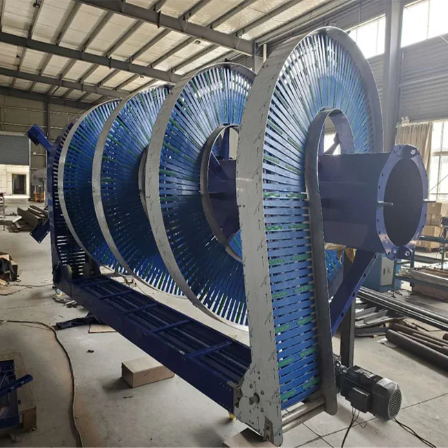 High Grade Stainless Steel Screw Elevator Conveyor For Packaging