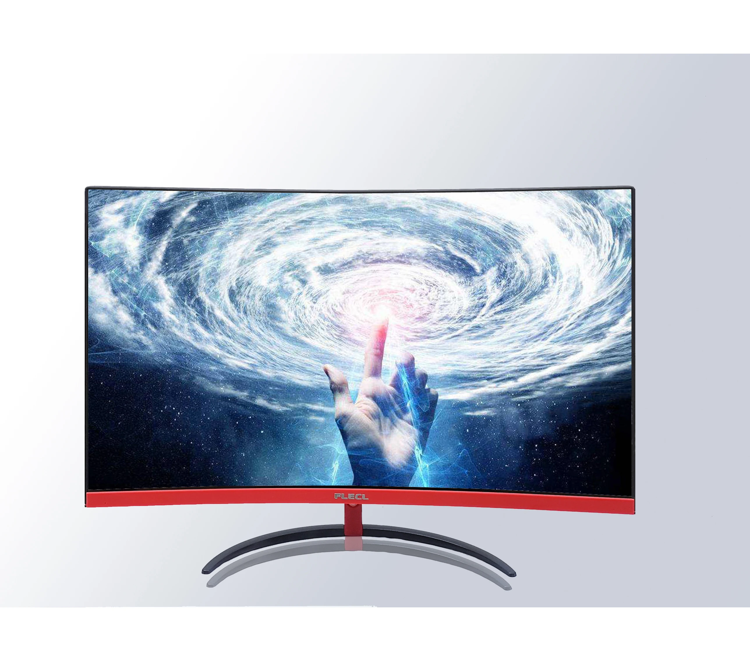 Led Monitor frameless design 24/32 inch 2k high speed led curved gaming  computer monitor for desktop