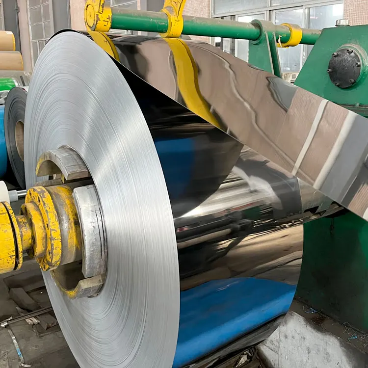 Precision thickness and width trim edge 201 410 430 Stainless Steel Coils cutting SS strips/circle/plate