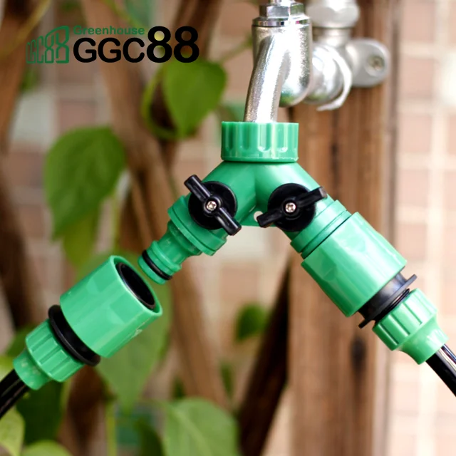 
Garden Tap valve two way water distributor 
