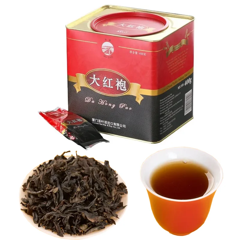 XC18 wholesale factory price slimming tea negotiable cha 400g wuyi cliff tea  DA HONG PAO AT111 chinese OOLONG TEA