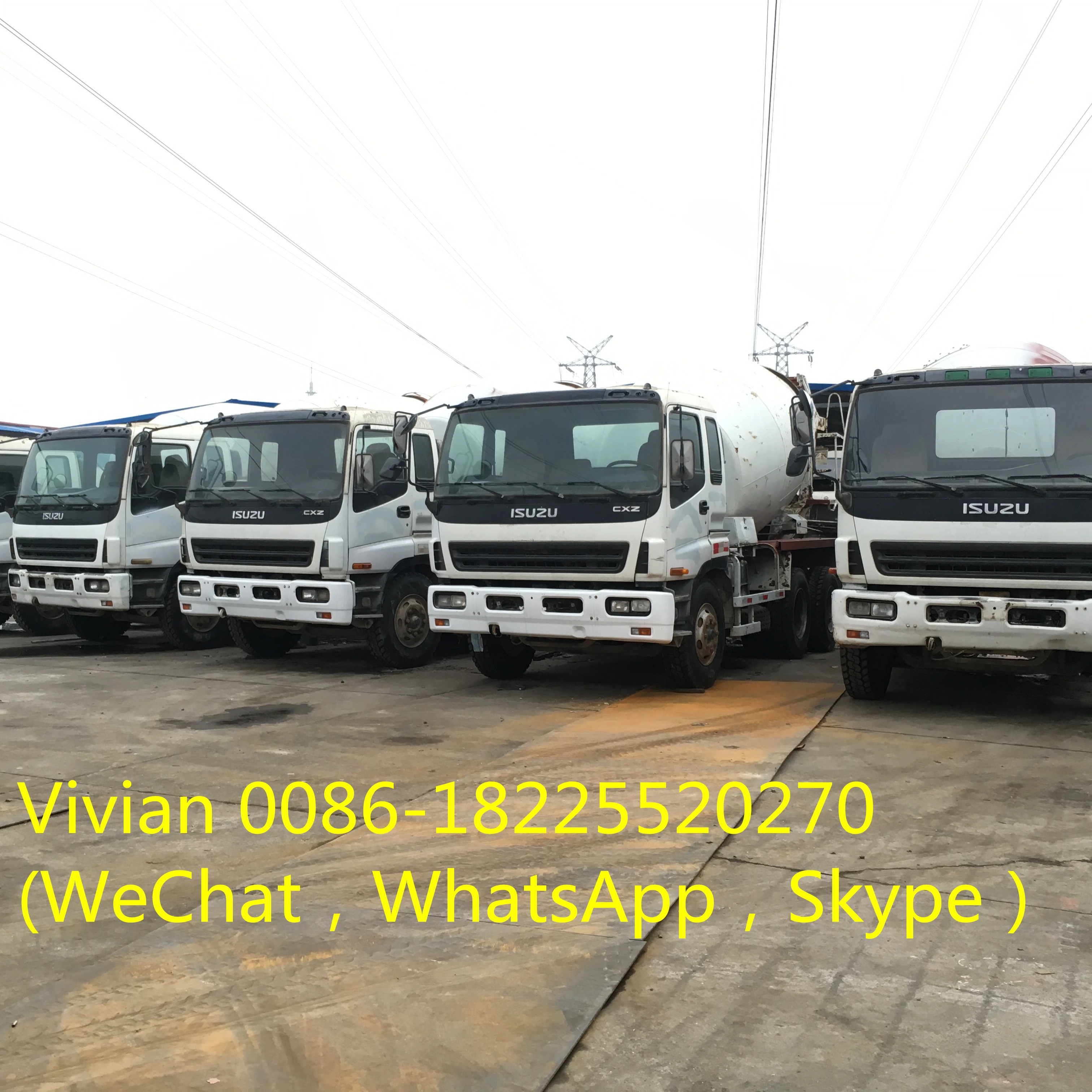 Б/у Бетономешалка Isuzu для продажи