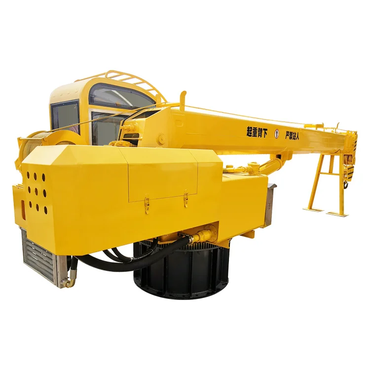 China-made large ship crane manufacturer 12 tons 25 tons light ship unloading crane with ship crane