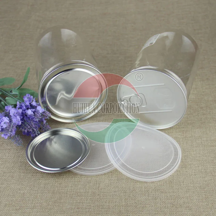 401# Plastic Storage Jars with Lids Empty Plastic Cans Packaging Container
