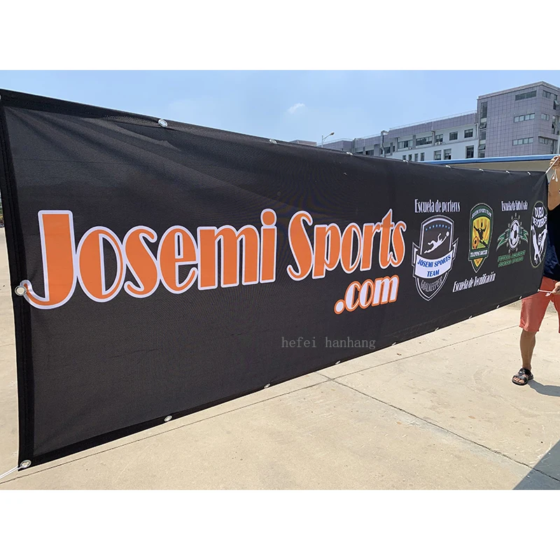 Custom outdoor advertising strong fabric printing pvc polyester banner
