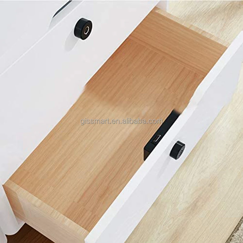 Gis Lock Guangdong Factory Electronic Hidden Keyless Cabinet Drawer Fingerprint Automatic Door