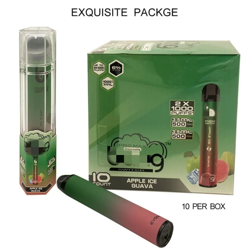2021 Best seller double tastes disposable Vape Pen 2000 Puffs Disposable Pod 2 Flavors in One
