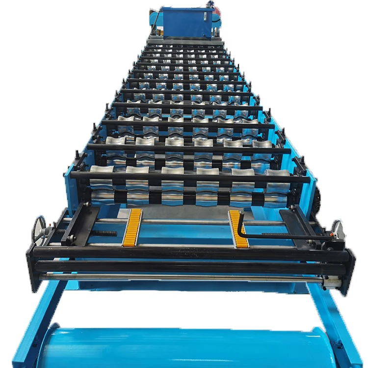 Euro standard automatic galvanized roof panel machine for the production