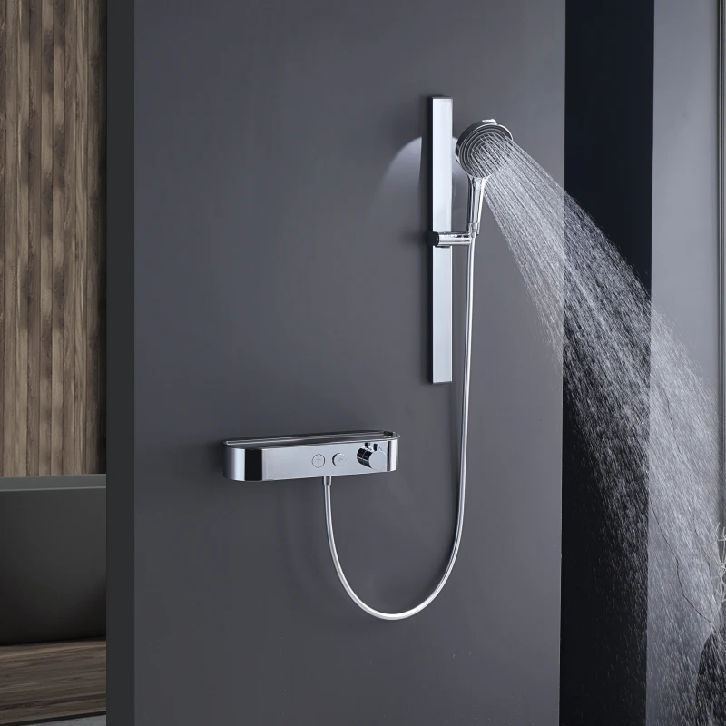Brass ABS Bathroom Shower System Hot and Cold Bathroom Shower Mixer
