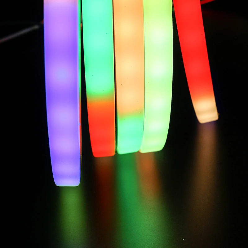 Light LED Neon  14*14MM  60leds/m Flexible Neon Light LED  IP68 Waterproof Addressable LED Strip Light