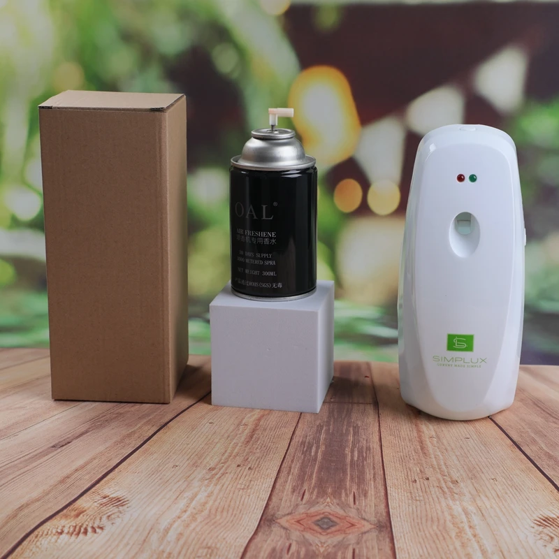 Wall-Mounted Automatic Timed Toilet Freshener Aerosol Dispenser Pure Air Perfume Fragrance Aroma Diffuser Device