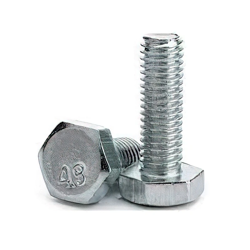 Galvanized Carbon Concrete Screw Self Cutting Anchor Bolt Cross Hexagon Bolts-Wholesale DIN933 DIN931