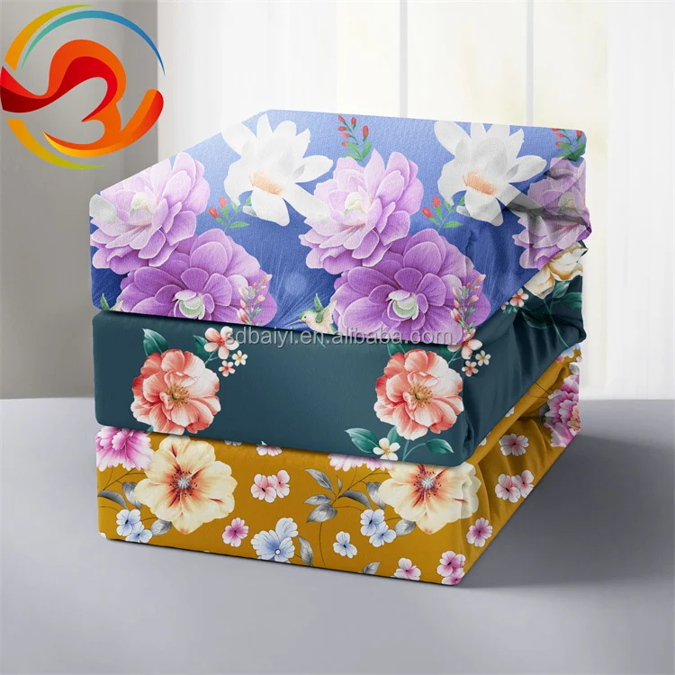 Manufacturer Wholesale Cheap Children Luxury Design Sheet Sets Bright Colour Bed Linen Ropa de cama