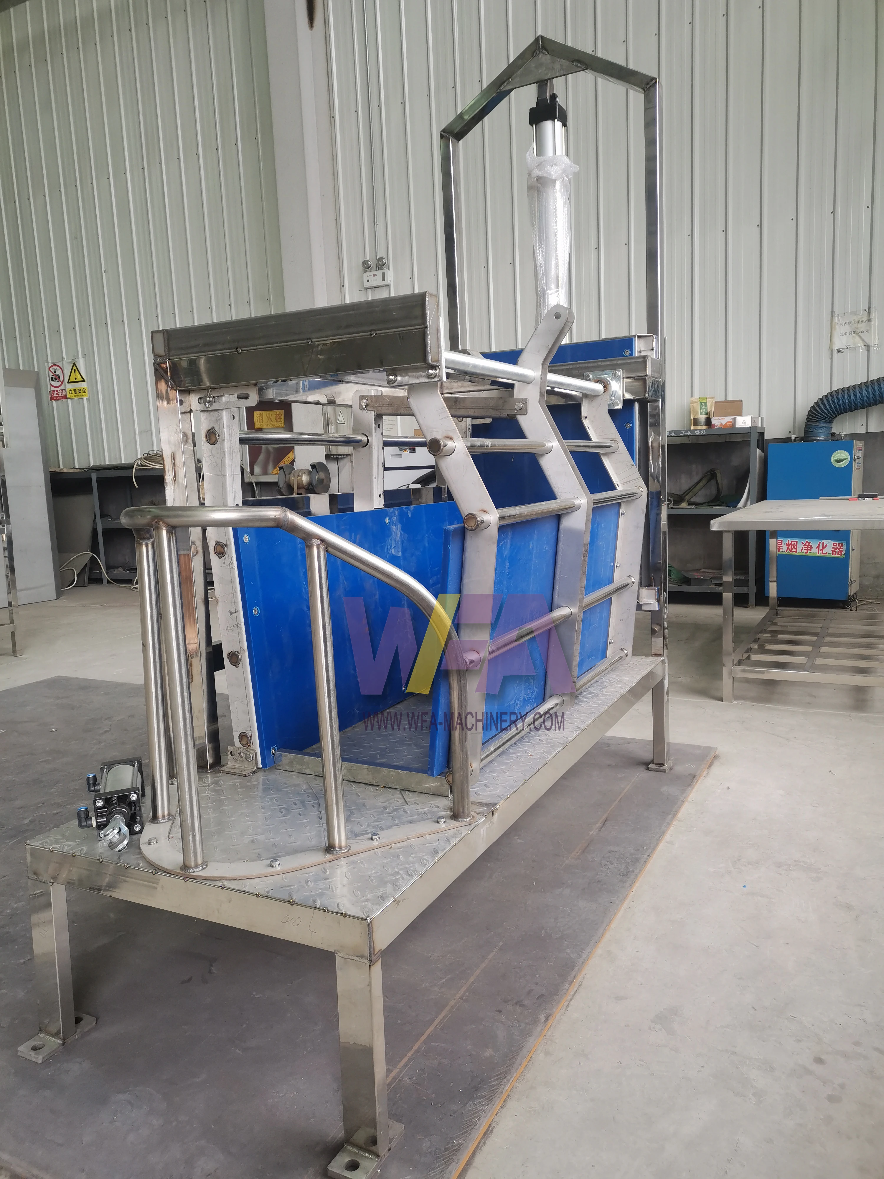 Complete Butcher Shop Pig Slaughterhouse Equipment Abattoir Hog Slaughtering Box Pork Processing Swine Slaughter Machine