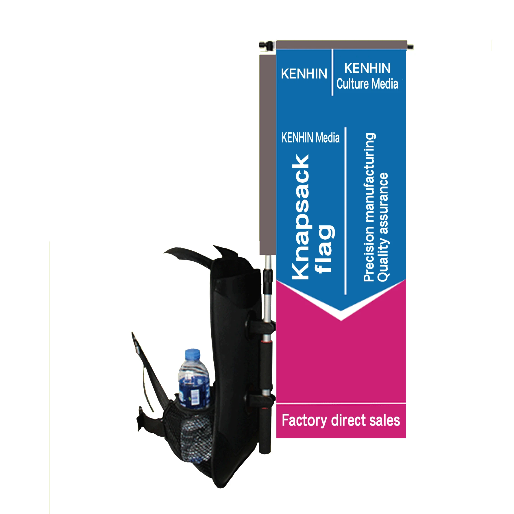 Пользовательские X формы рюкзак баннер наружная реклама флаг для улицы