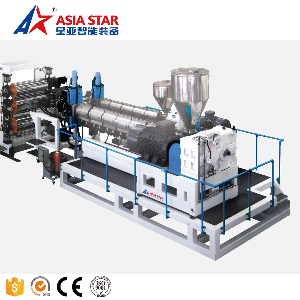 ASIA STAR PP  PVC Sheet Extrusion Line / Plastic Twin Screw Extruder Price Production line No reviews yet