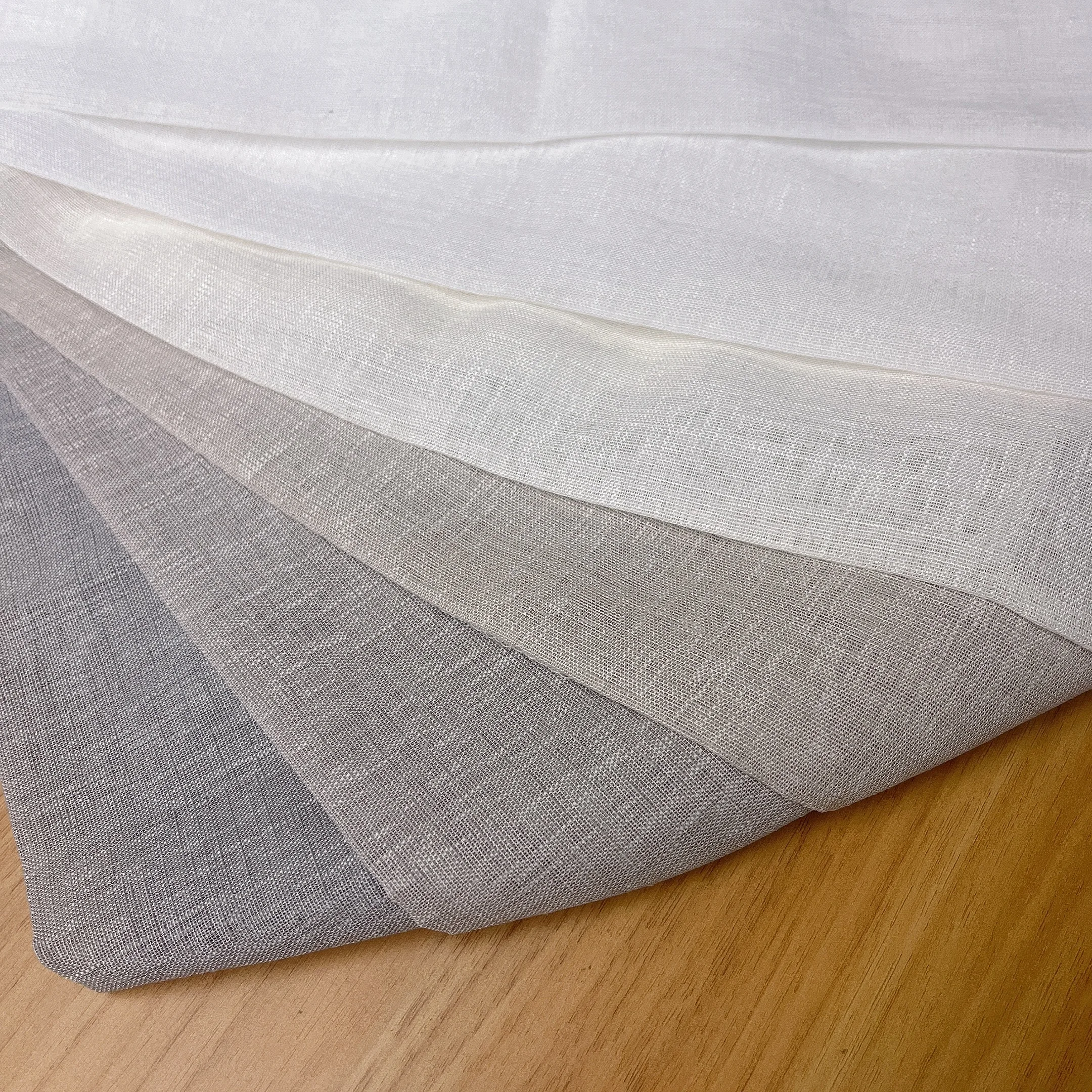 CC-254 Voile Linen Fabric Linen Curtain Fabric Linen Polyester Fabrics for Curtain For The Living Room