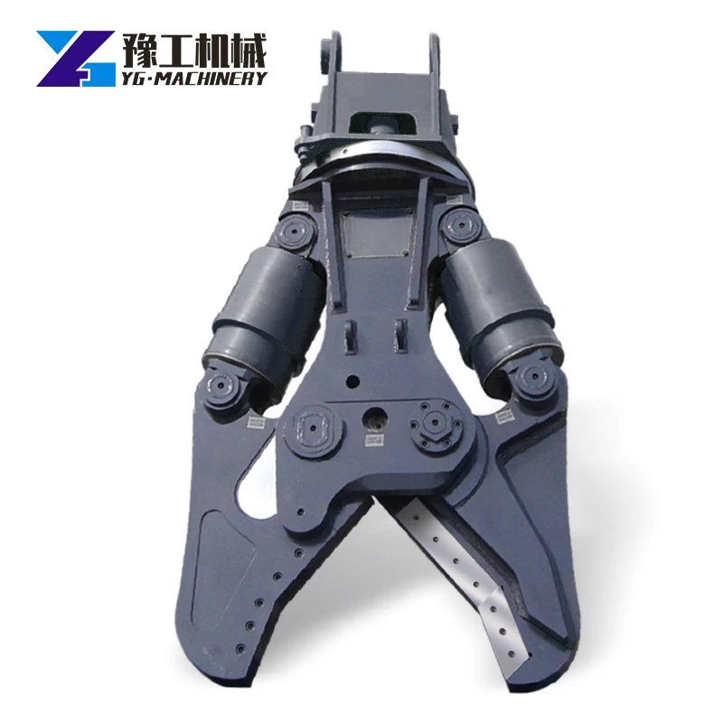 Excavators Double Cylinder Hydraulic Shears Strong Power Portable Hydraulic Shear