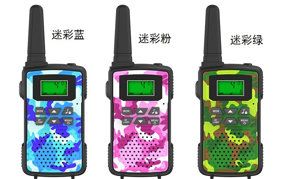 2024 Hot Selling Hk-988 22 Channels 2 Way Radio Toy Kids Walkie Talkies With Flashlight for Age 3-12 Boys Girls Birthday Gifts