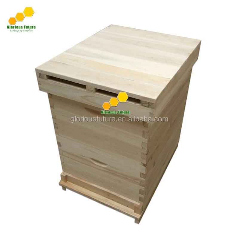 Пчеловодство, высокое качество, деревянный улей, 10 рамок, пчелиный улей для langstroth