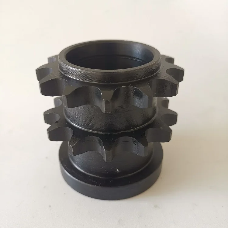 
steel 10A roller touch roll double sprocket for conveyor 