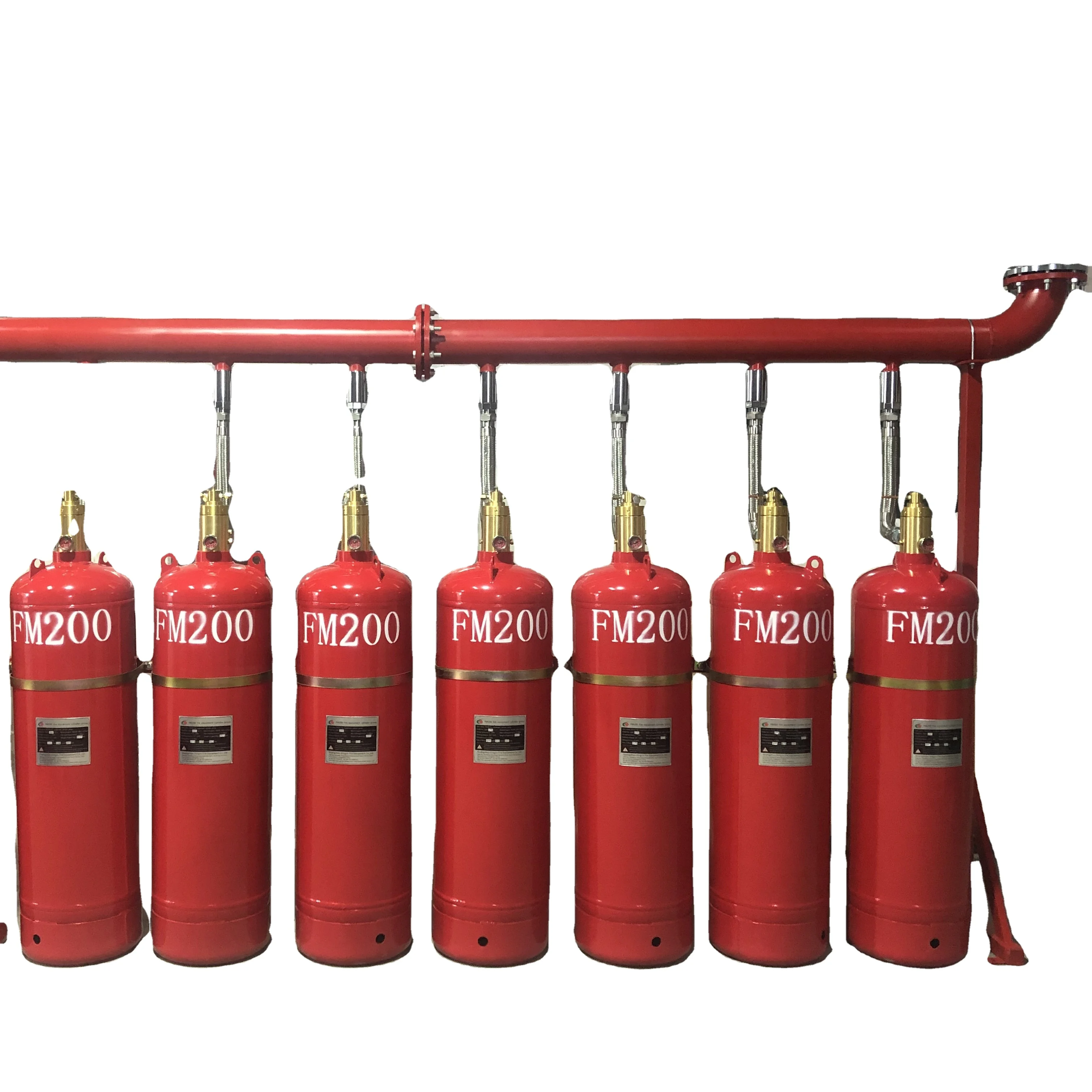 Manufacture Piping Automatic Hfc227ea Fm200 Fire Extinguishing System