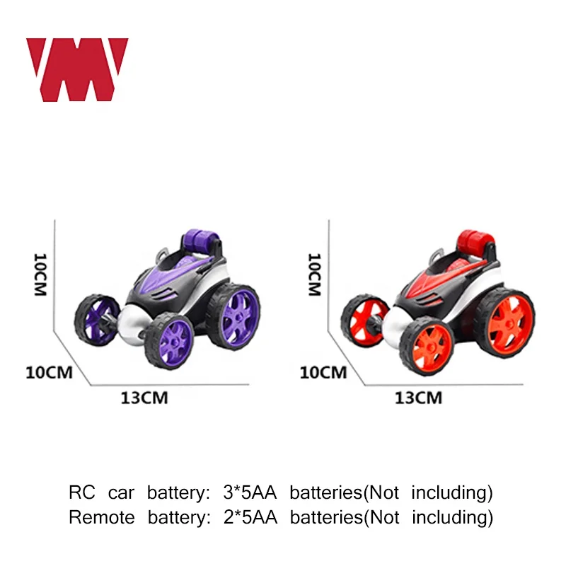
Amazon hot selling Kids 360 Degree Rolling Remote Control toy Car RC 4 Wheel Racing Vehicle Tumbling Remote Stunt Car Toys Gift 