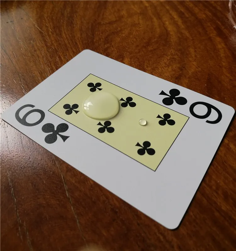 0.3mm Red and Blue Doubt Deck 4 Color Index Poker Size Thick Plastic Cut Cards YH314 poker chip set card poker