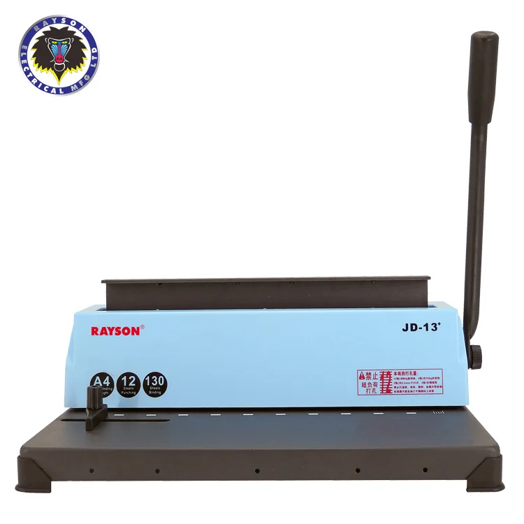Factory direct Manual Press Strip Binding Machine book binder machine Factory Direct Prices