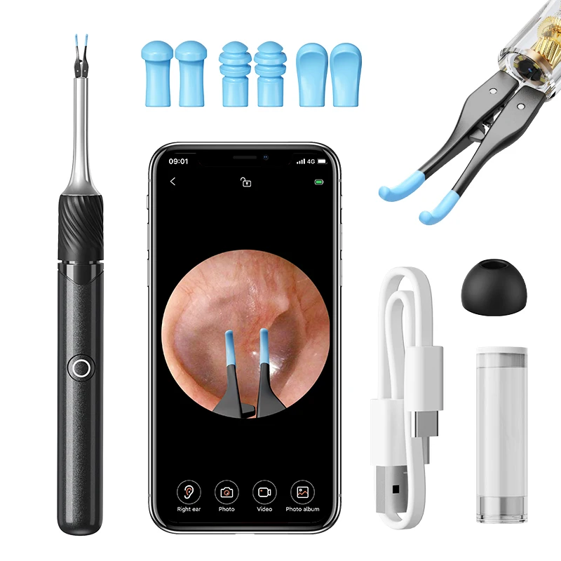 Hot Selling S3 Ear Camera with 10 Megapixels Ear Cleaner with Ear Pick & Tweezers