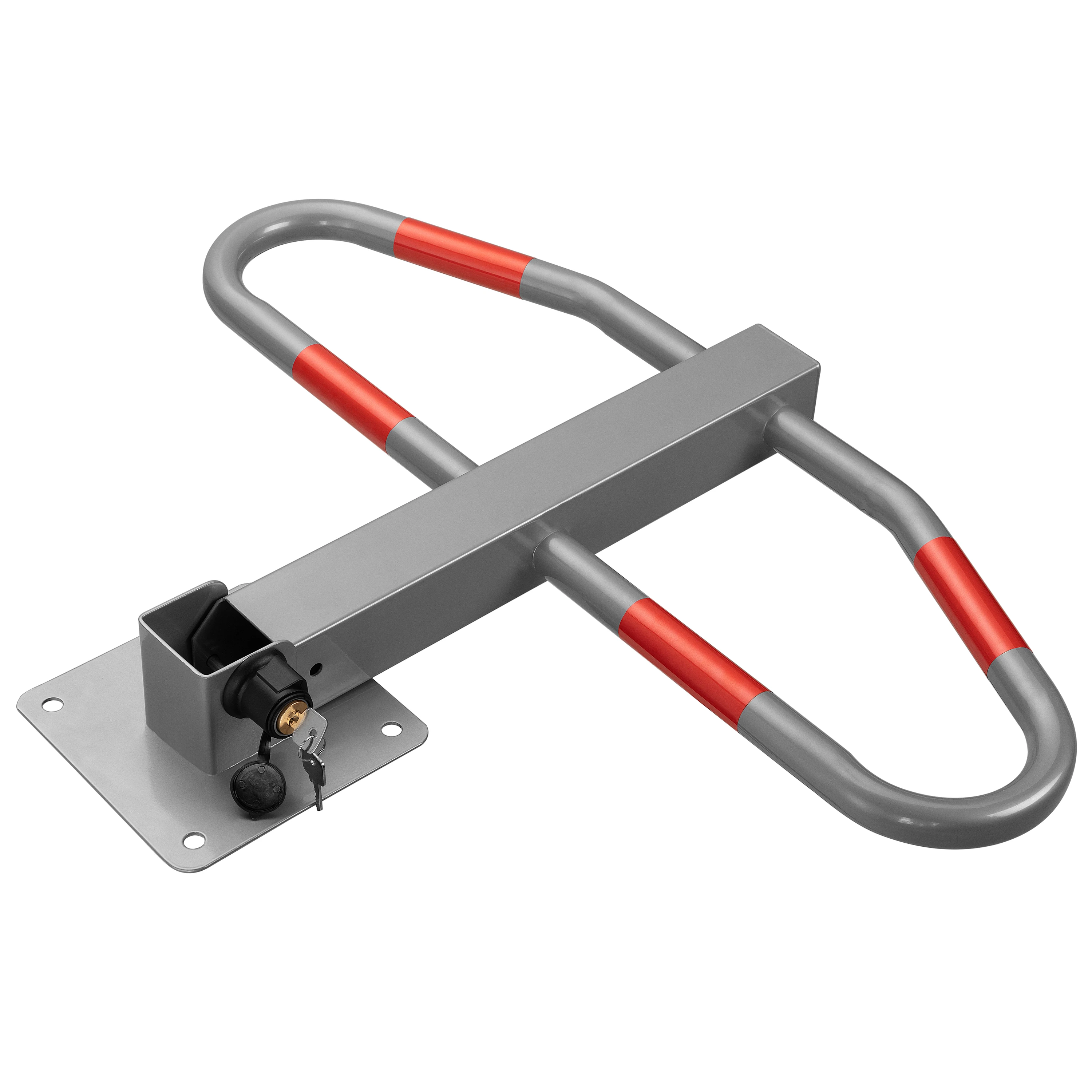 Height 730mm Metal Manual easy installation  Parking Lock with keys